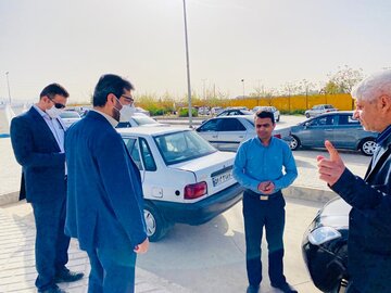معاون استاندار فارس از روند اسکان مسافران نوروزی در شیراز بازدید کرد 