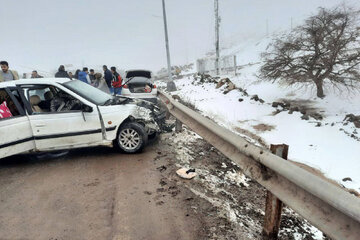 ۱۸۶ نفر در حوادث ترافیکی ایام نوروز در استان اردبیل مصدوم شدند
