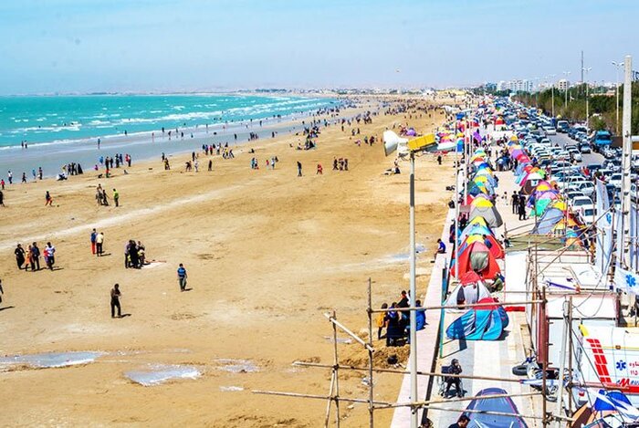 کرانههای خلیج فارس مهیای استقال از سونامی گردشگران نوروزی