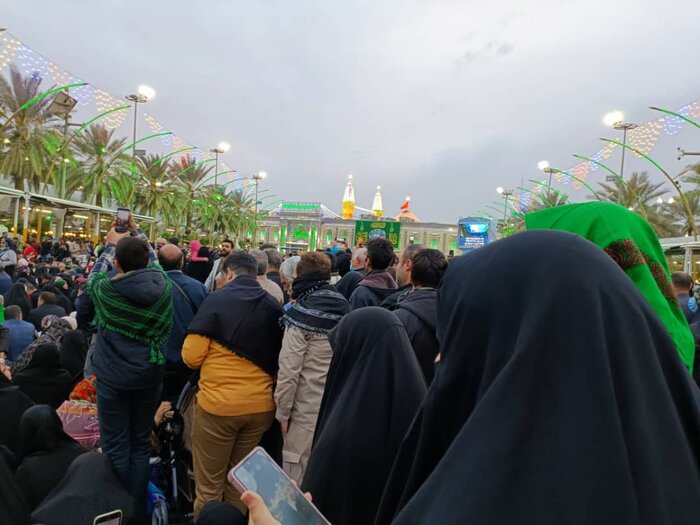 روایت خبرنگار ایرنا از لحظه تحویل سال در کربلا؛ حول حالنا