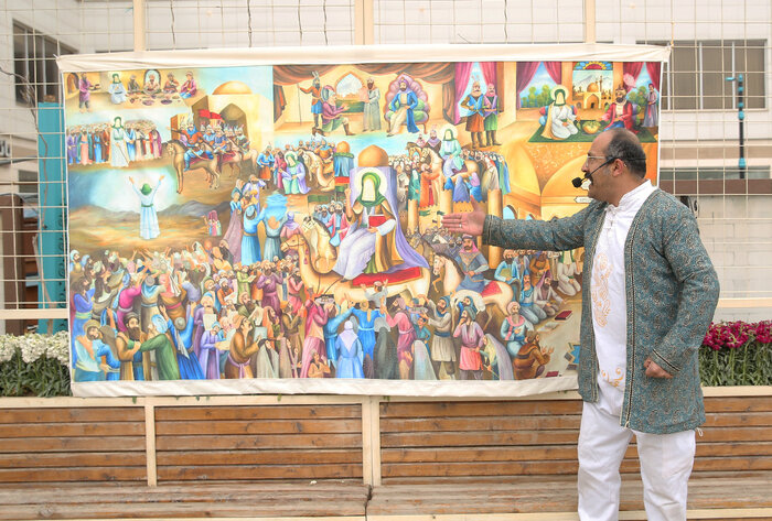 حال و هوای حرم مطهر رضوی و اطراف آن در ساعات و روز نخست سال ۱۴۰۱