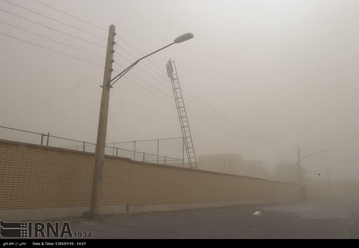 وزش باد شدید مناطق شمالی سیستان و بلوچستان  را دربرمی‌گیرد 