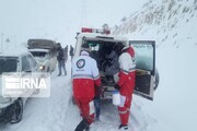هلال احمر سمنان شبانه‌روز گذشته به ۱۱۲ نفر گرفتار در برف امدادرسانی کرد