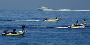 صیہونی فوج کی فلسطینی ماہی گیروں کی کشتیوں پر فائرنگ