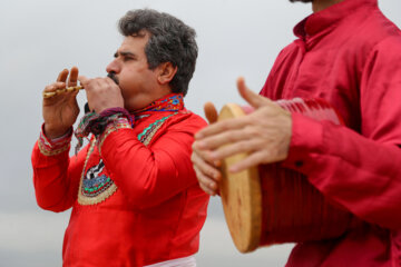 جشن نوروزگاه در منطقه باستانی ریوی