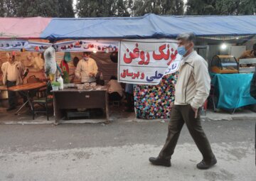 استقبال مسافران نوروزی از نمایشگاه بهار مالگه خرم‌آباد