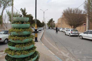 حضور گردشگران و میهمانان نوروزی در میبد