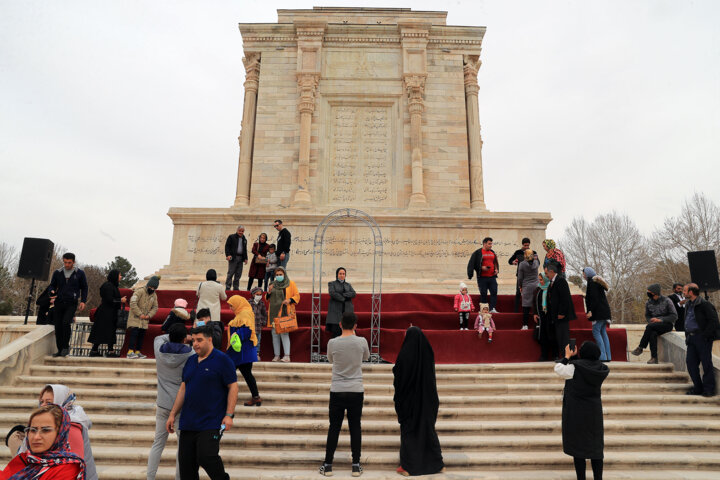 Ferdowsi Mausoleum; shining historical monument in Iran 