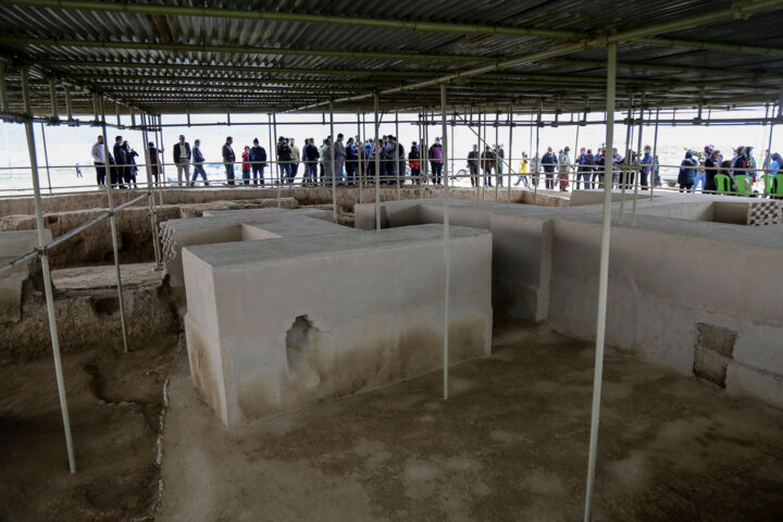 بازگشایی دروازههای محوطه باستانی ریوی خراسان شمالی به روی گردشگران