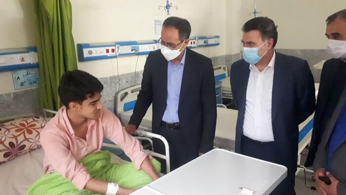 معاون وزیر بهداشت قول مساعد برای تجهیز پروژههای بیمارستان طالقانی کرمانشاه را داد