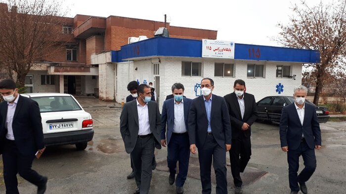 معاون وزیر بهداشت قول مساعد برای تجهیز پروژههای بیمارستان طالقانی کرمانشاه را داد