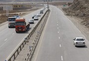 تردد در جاده‌های خراسان جنوبی ۵۷ درصد افزایش یافت