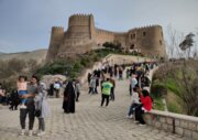 قلعه "فلک الافلاک" خرم‌آباد هفتمین جاذبه پر بازدید کشور شد