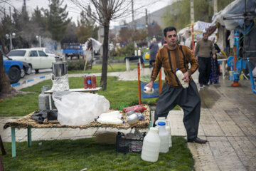 گردشگران نوروزی در شهرستان روانسر استان کرمانشاه