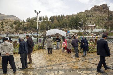 گردشگران نوروزی در شهرستان روانسر استان کرمانشاه