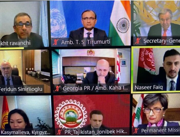 سفره هفت سین ایران در سازمان ملل و حضور گوترش و حافظ خوانی روانچی 3