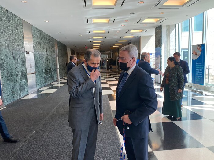 سفره هفت سین ایران در سازمان ملل و حضور گوترش و حافظ خوانی روانچی 4