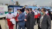 حضور رییس جمعیت هلال احمر در ستاد اجرایی خدمات سفر استان همدان