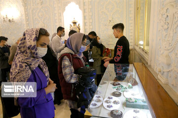 Nowruz tourism in Golestan Palace in Tehran