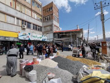 گردشگران نوروزی در مهاباد