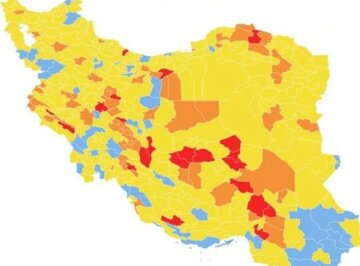 مناطق قرمز کرونایی خراسان شمالی به یک شهرستان کاهش یافت
