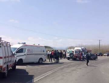 ٢ حادثه رانندگی در لنگرود و صومعه‌سرا ۱۶ مصدوم بر جا گذاشت 