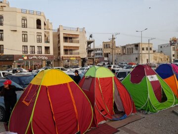 گردشگران نوروزی در سواحل بوشهر (2)