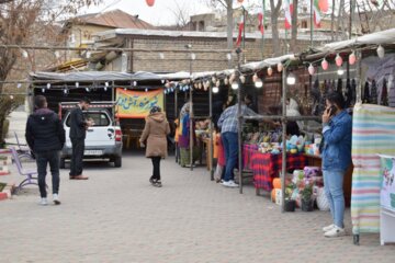 افتتاح نمایشگاه بهارانه در اشنویه