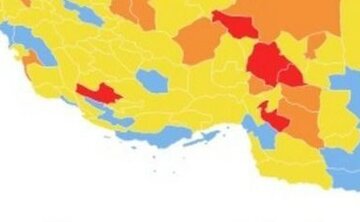 شهرستان های بندرلنگه، قشم و میناب به رنگ آیی کرونایی درآمدند