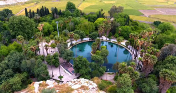 باغ چشمه بلقیس چرام در قاب دوربین ایرنا
