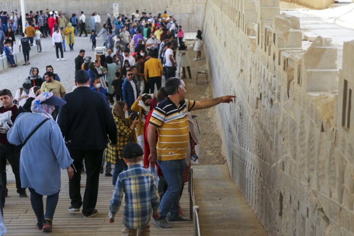 حال و هوای میراث جهانی تختجمشید در نوروز ۱۴۰۱