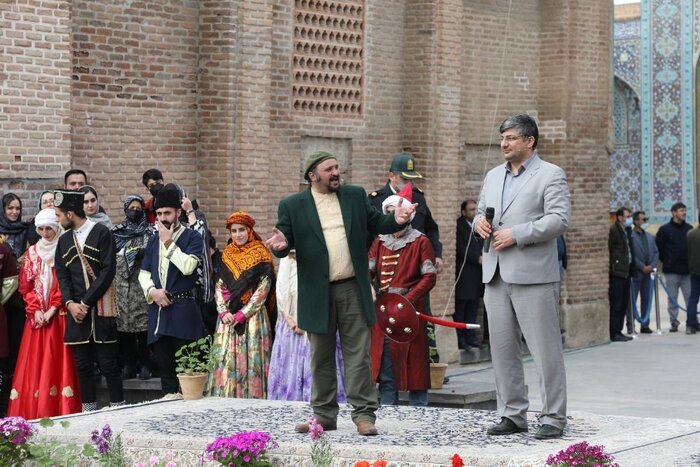 برنامه نوروزگاه در مجموعه جهانی شیخ صفی اردبیل برگزار شد