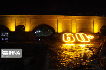 Earth Hour on different Iranian buildings