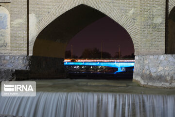 Earth Hour on different Iranian buildings