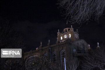 Earth Hour on different Iranian buildings