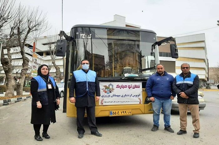 شوق مسافران نوروزی از سفر به مهاباد