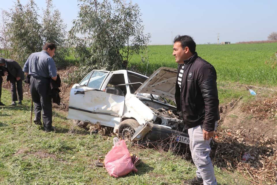 واژگونی پراید در گنبدکاووس یک کشته و یک مصدوم برجا گذاشت واژگونی پراید در گنبدکاووس یک کشته و یک مصدوم برجا گذاشت