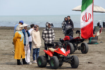 گردشگران نوروزی در آستارا