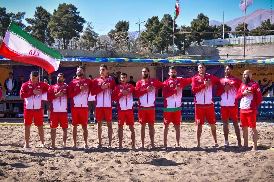 İranlı plaj hentbolcuları Asya şampiyonu oldu
