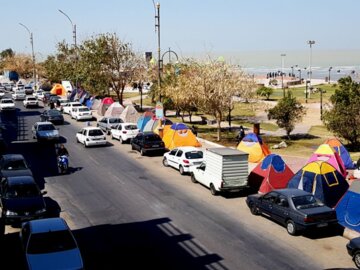 گردشگران نوروزی در سواحل بوشهر (3)