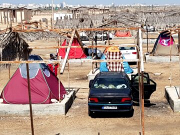 گردشگران نوروزی در سواحل بوشهر (3)