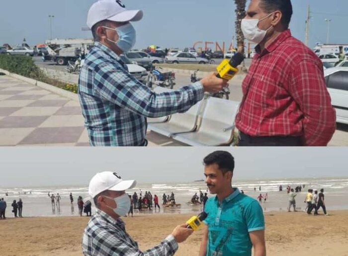 گردشگران نوروزی در گناوه: خدمات دهی خوب، امکانات بیشتر شود