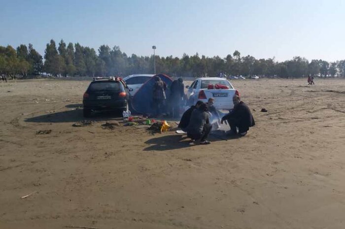 سایه سنگین نابسامانی بر زیباییهای ساحل چپکرود دریای مازندران