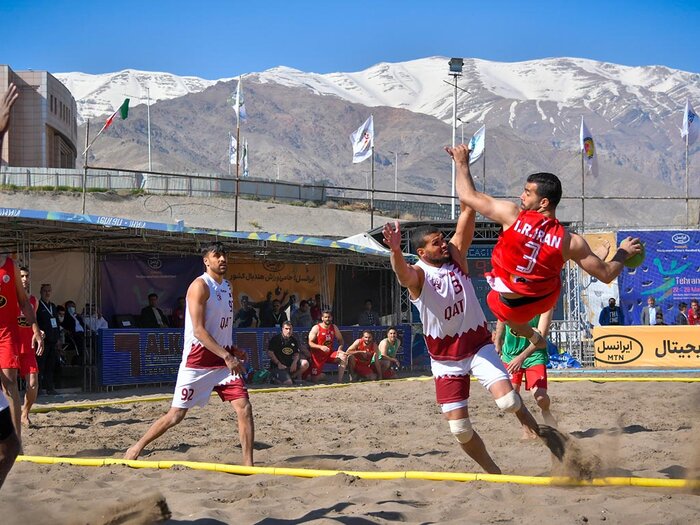 هندبال ساحلی ایران هم با حمایت ایرانسل جهانی شد