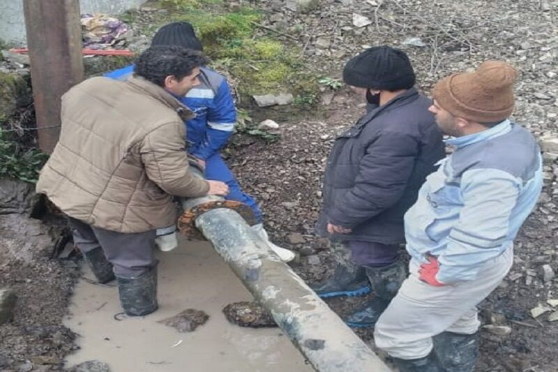 حدود هفت هزار اتفاق در خطوط انتقال آب شهرستان خواف رخ داد