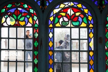 Khosro Abad Mansion in wetsren Iran