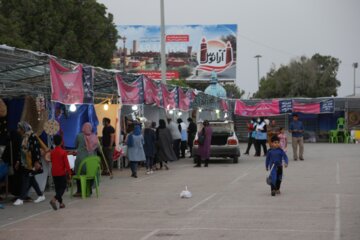 نمایشگاه صنایع دستی در نوروزگاه بندرعباس