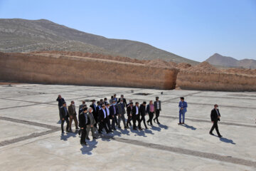 افتتاح پروژه آبرسانی به روستای حسین آباد شیروان
