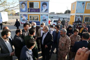 بازدید وزیر کشور از حاشیه شهر مشهد
