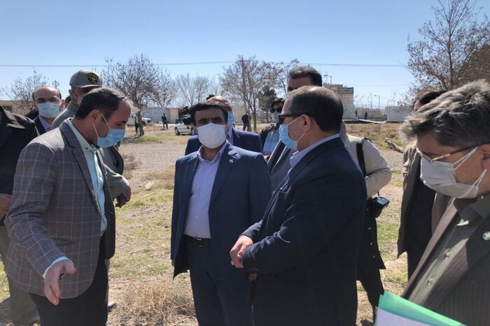 رییس سازمان حفاظت محیط زیست از طرح تصفیه خانه فاضلاب قوچان بازدید کرد